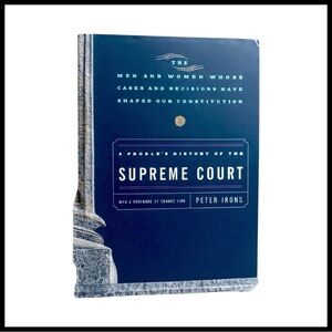 “A People’s History of the Supreme Court” by Peter Irons. Hardcover. 512 Pages‍